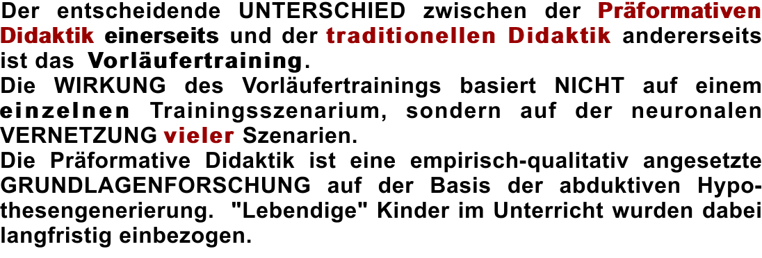 Der entscheidende UNTERSCHIED zwischen der